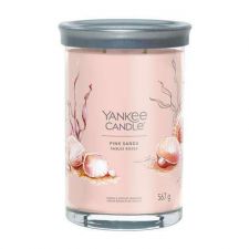 yankee candle sables roses large tumbler pink sands 