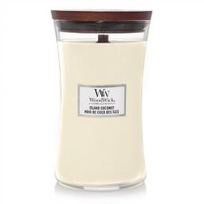 island coconut large candle woodwick 