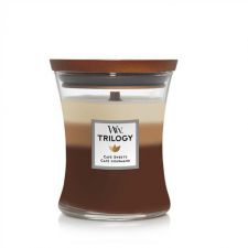 trilogy cafe sweets medium candle woodwick 