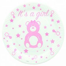 1121ro baby shower deco table fille 