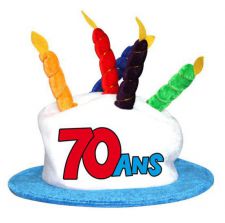 cha07 chapeau humoristique joyeux anniversaire pas cher age chiffre 70 ans 