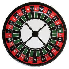 assiette poker 10 pieces 