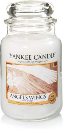 yankee candle angel wings large jar 