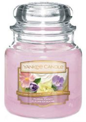 1611850e floral candy medium jar yankee candle 