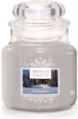 1623741e candlelit cabin small jar soiree au chalet yankee candle 