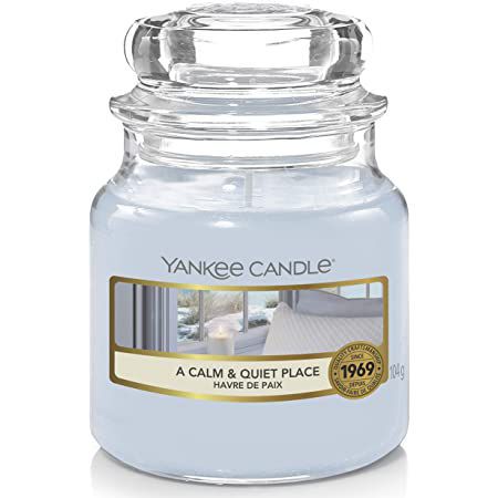 small jarre calm and quiet yankee candle 