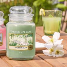 afternoon escape large jar yankee candle 