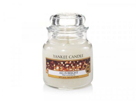 all is bright small jar yankee candle 