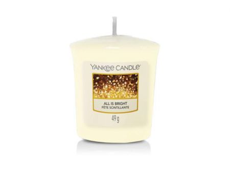 all is bright votive yankee candle 