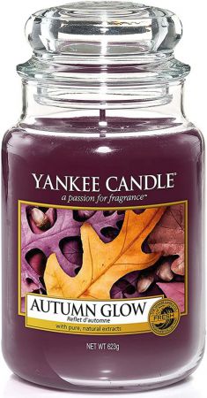 autumn glow large jar yankee candle 