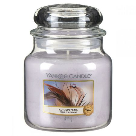 autumn pearl medium jar yankee candle 
