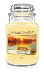 autumn sunset large jar yankee candle