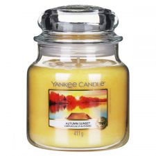 autumn sunset medium jar yankee 
