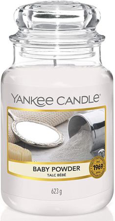 baby powder large jar yankee candle 
