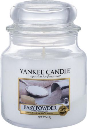 baby powder medium jar yankee candle 