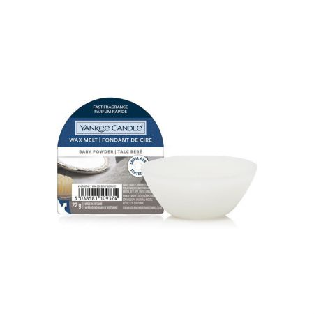 new wax melt baby powder yankee candle 