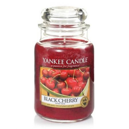 black cherry large jar yankee candle 