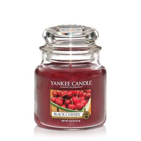 black cherry medium jar yankee candle 