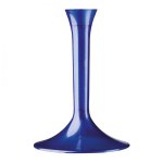 mini3 pied de verre couleur bleu pelre 