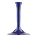 mini3 pied de verre couleur bleu 