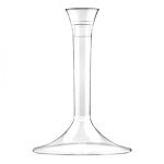 mini3 pied de verre couleur transparent 