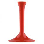 mini3 pied de verre couleur rouge 