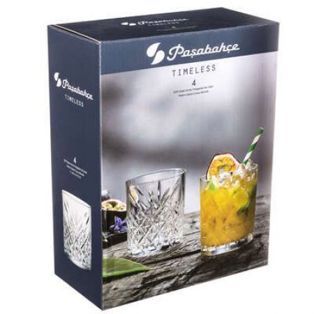 verre bas timeless 34 cl lot de 4 pieces 