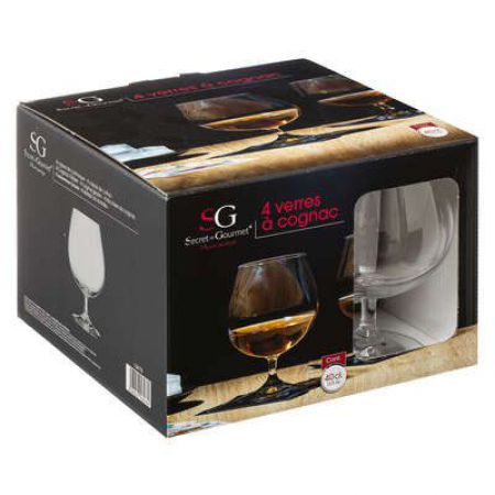 verre a cognac 40cl par 4 pieces 