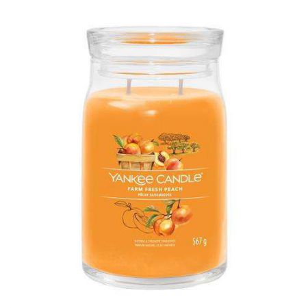 peche savoureuse large jarre yankee candle 