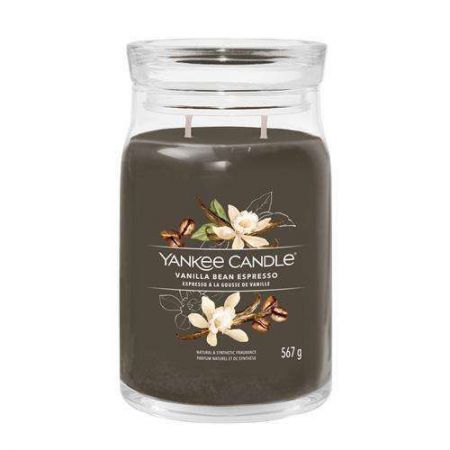 yankee candle vanilla bean espresso large signature 