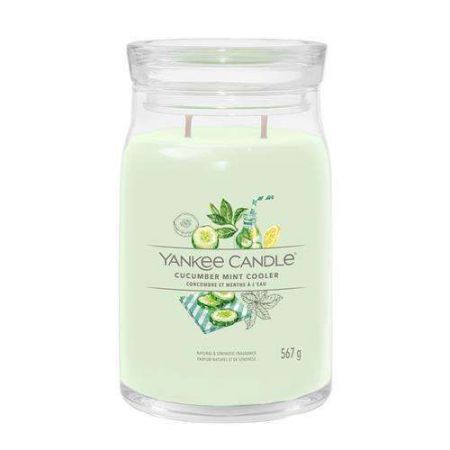 concombre menthe a leau large jarre yankee candle 