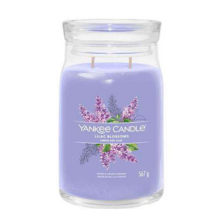 yankee candle lilac blossoms jardin aux lilas large jarre signature 