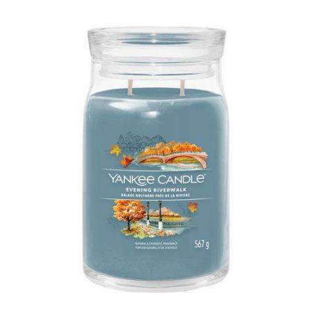 yankee candle balade nocturne large jarre evening riverwalk 