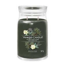 yankee candle sauge dargent et pin large jarre silver sage et pine 