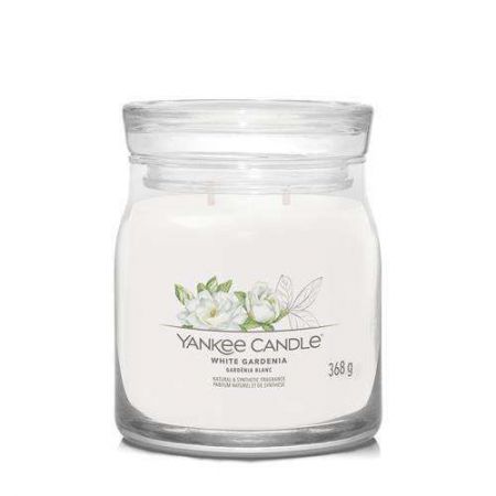 yankee candle medium jarre white gardenia  