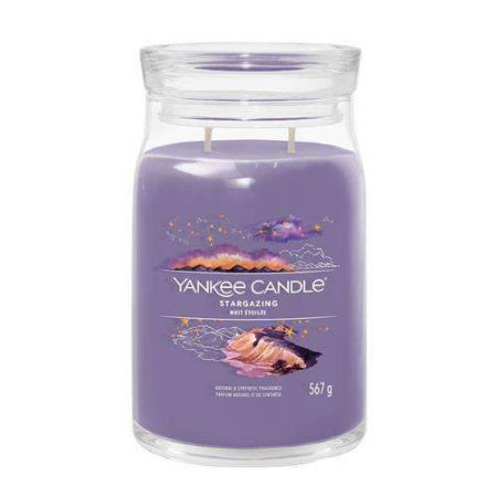 nuit etoilee large jarre yankee candle stargazing 