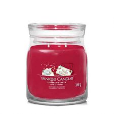 yankee candle lettres au pere noel moyenne jarre letters to santa 