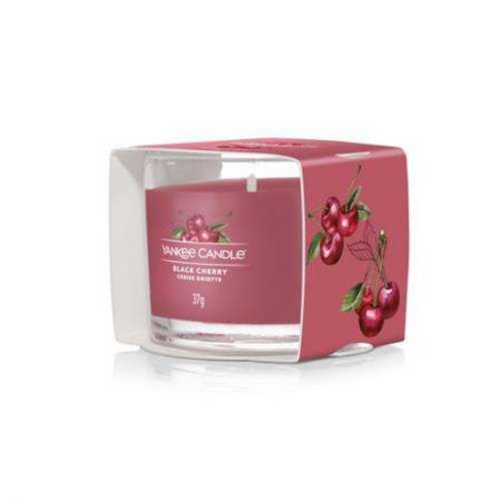 yankee candle cerises noires filled votive black cherry 