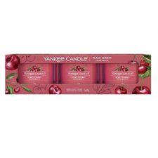 yankee candle cerises noires filled votives 3 pack black cherry 