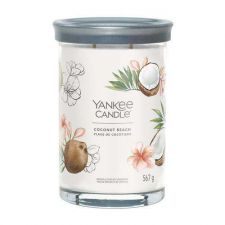 yankee candke plage de cocotiers large tumbler coconut beach 