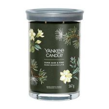 yankee candle sauge argentee et pin large tumbler silver sage et pine 