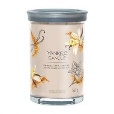 yankee candle creme brulee a la vanille large tumbler vanilla creme brulee 