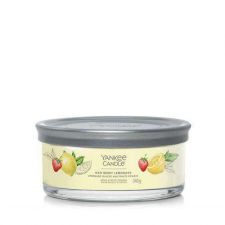 yankee candle limonade glacee aux fruits rouges moyen tumbler iced berry lemonade 5 meches 