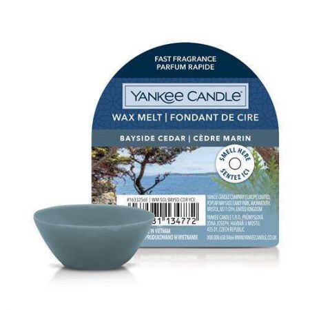 yankee candle cedre marin fondant bayside cedar 