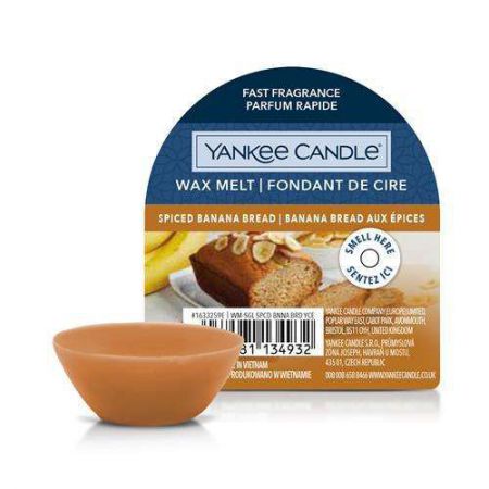 yankee candle pain depice banane fondant spiced banana bread 