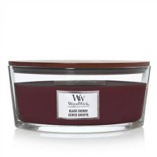 black cherry ellipse candle woodwick 