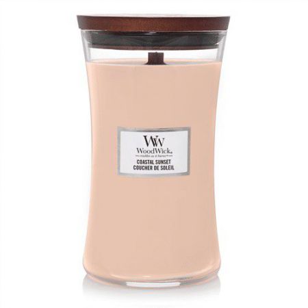 coastal sunset large candle woodwick 