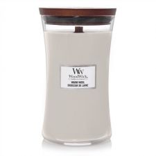 warm wool large candle woodwick 