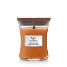 pumpkin praline medium candle woodwick 