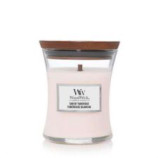 sheer tuberose medium candle woodwick 